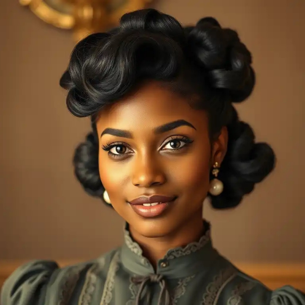 How to Get a Vintage Look With Victory Rolls