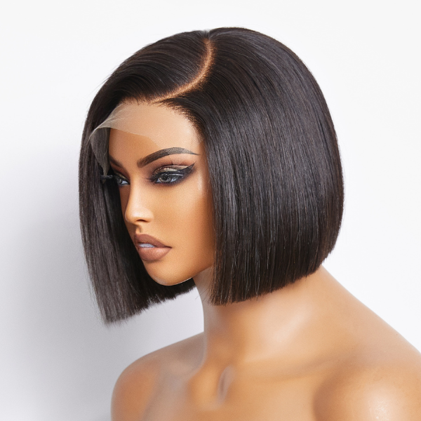 Worth | Put On & Go Blunt Cut Straight Bob Minimalist HD Lace Glueless C Part Wig-06