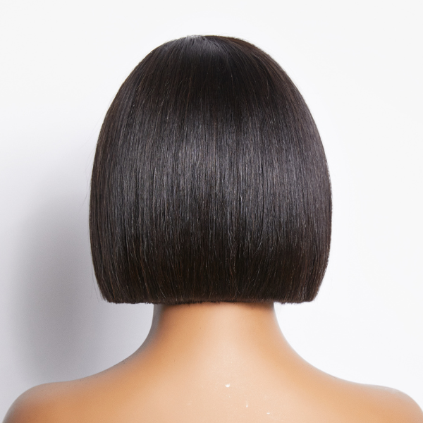 Worth | Put On & Go Blunt Cut Straight Bob Minimalist HD Lace Glueless C Part Wig