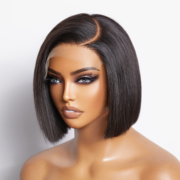 Worth | Put On & Go Blunt Cut Straight Bob Minimalist HD Lace Glueless C Part Wig-05