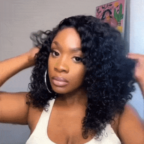 ReadytoGo Brazilian Curly Glueless 4x4 Closure Lace Wig Side Part-03