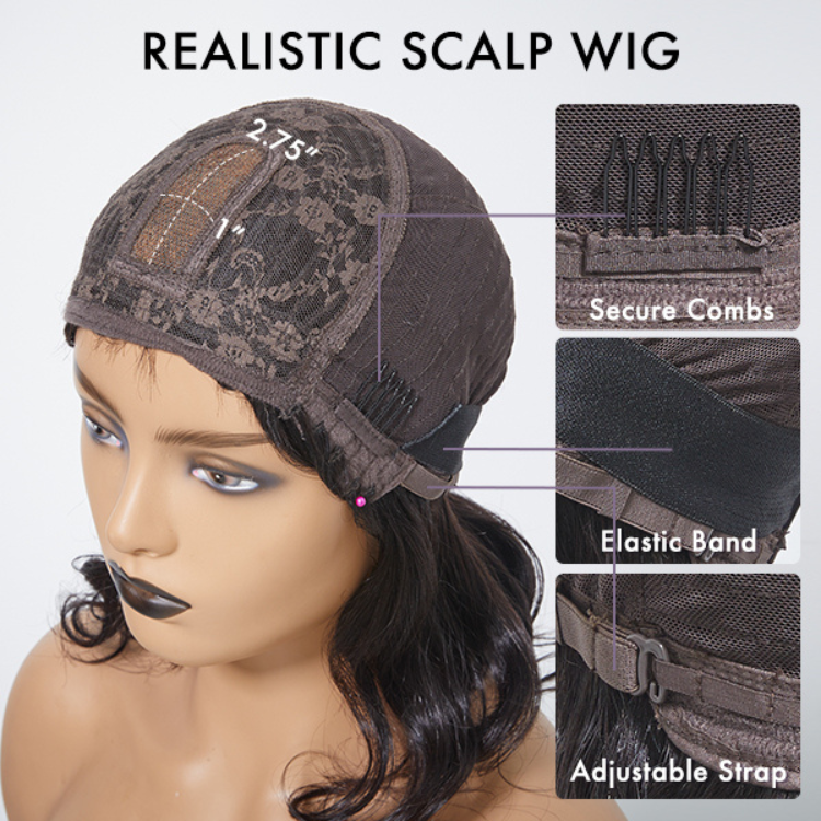 Worth | Ready to Go Bouncy Jerry Curl Glueless Wig with Bangs-06