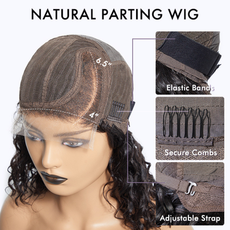 Worth | Mature Boss Short Pixie Cut Water Wave Glueless Lace Wig