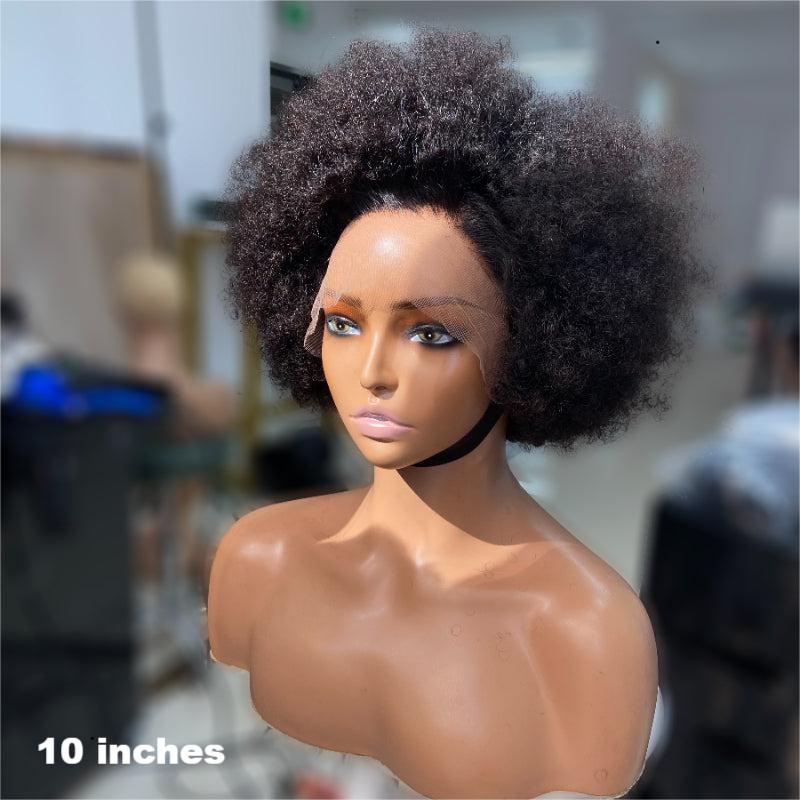 Flash Sale | Natural Afro Glueless Wig Human Hair Wig-04