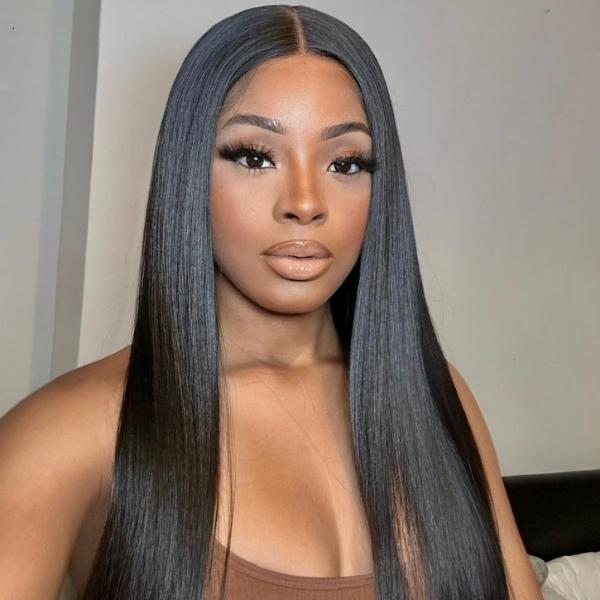 Worth | LUVME Straight Undetectable Glueless 7x6 Closure Lace HD Lace Wig-02