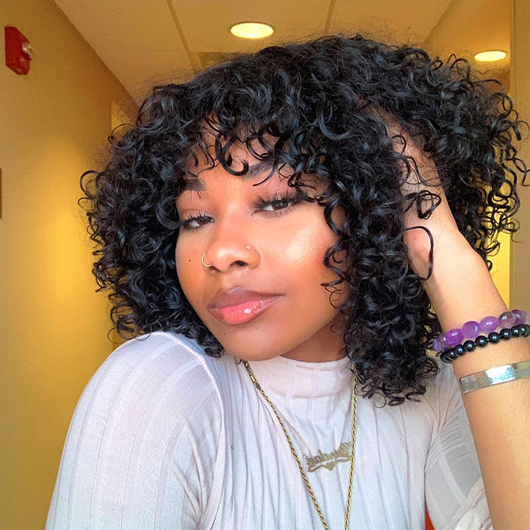 Luvme Viral Shaggy Style Curly Wig