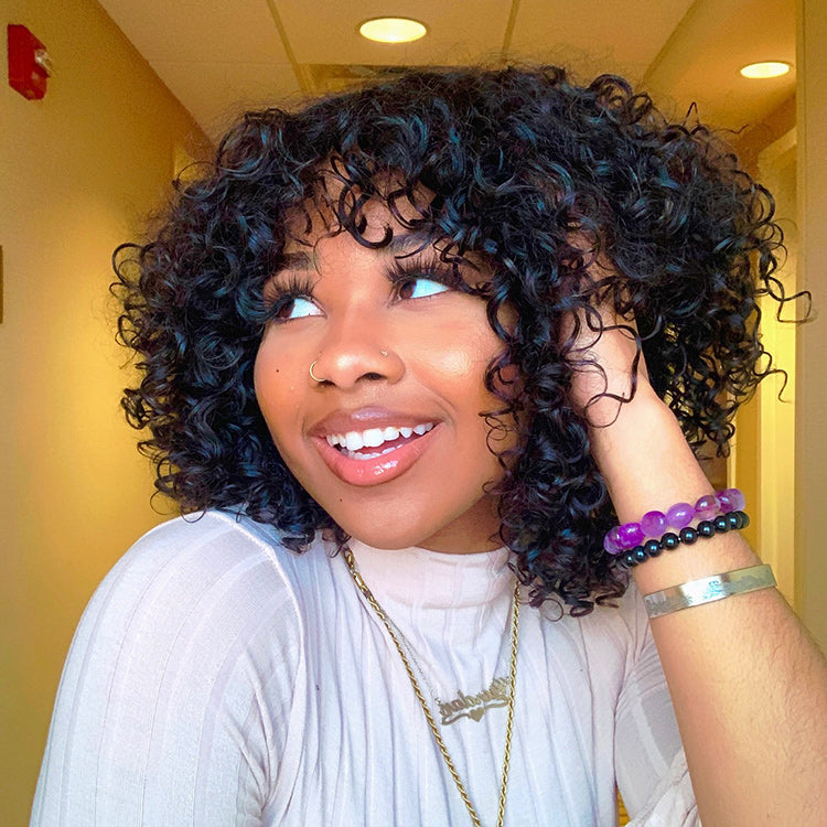 Luvme Viral Shaggy Style Curly Wig