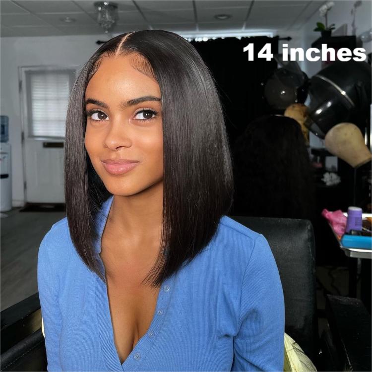PreMax Wigs | ReadytoGo Silk Straight Bob Glueless 4x4 Closure Lace Wig-08