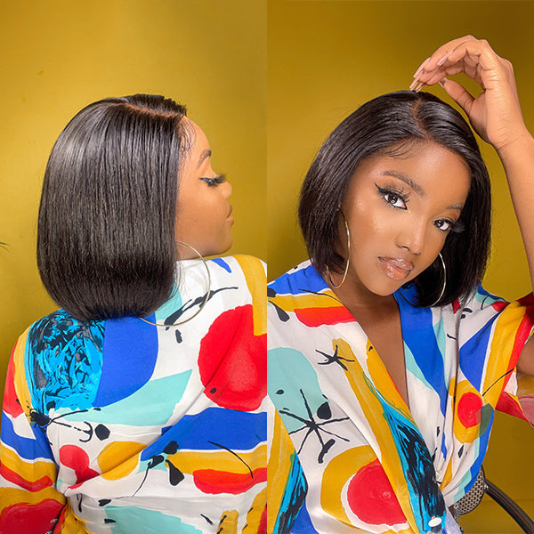 PreMax Wigs | ReadytoGo HD Lace Glueless Side Part Bob Wig-05