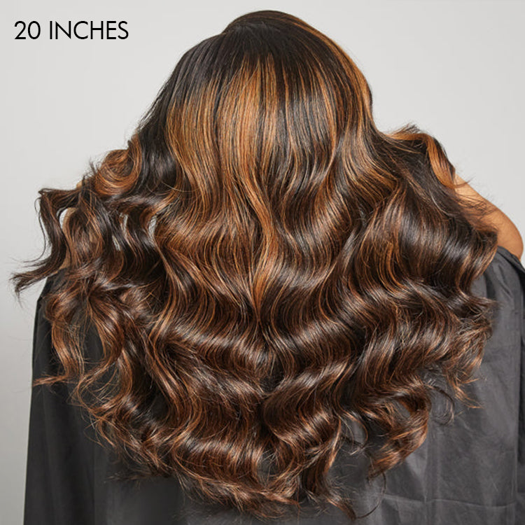 Worth | Blonde Highlight Loose Wave 5x5 Closure HD Lace Glueless Wig 100% Human Hair-04