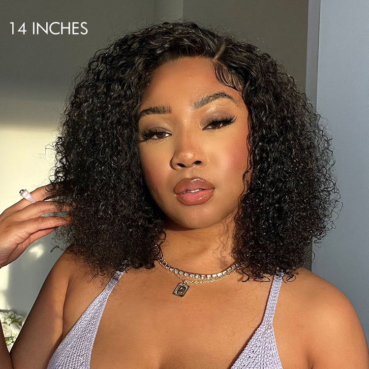 Worth I Full Kinky Curly 5x5 Closure Lace Glueless Wig 100% Human Hair-03
