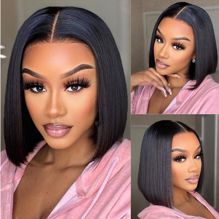 PreMax Wigs | ReadytoGo Silk Straight Bob Glueless 4x4 Closure Lace Wig-06