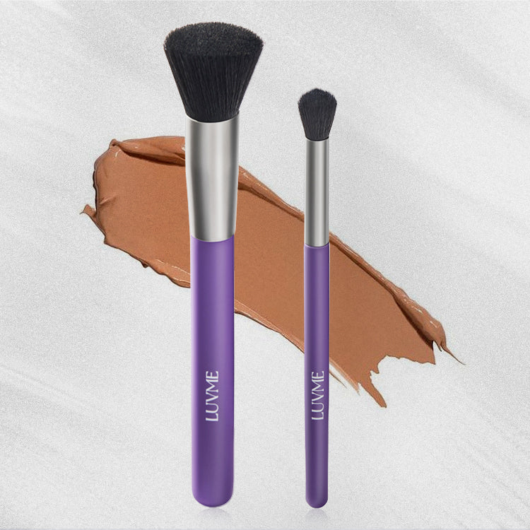 Lace Wig Knot Concealer Brush Set for a Natural Hairline, Two Sizes Cover All Needs-06