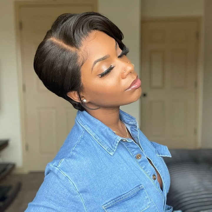 Worth | 13x4 Frontal Pixie Cut Glueless Lace Wig Side Part-03