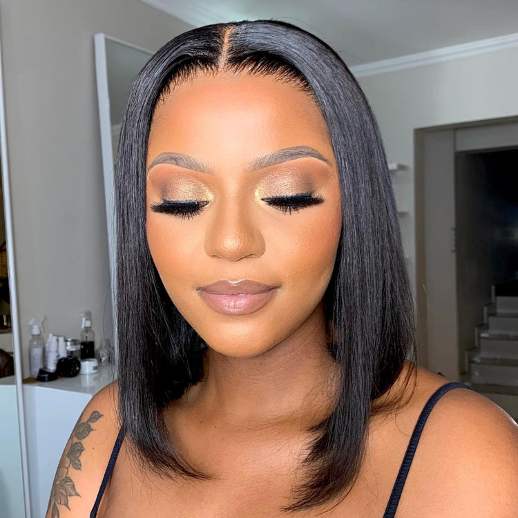 Worth | ReadytoGo Straight Glueless 4x4 Closure Bob Wig-01