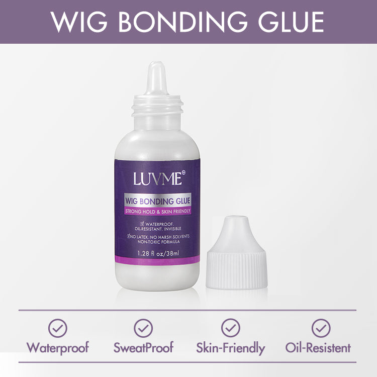 Wig Bonding Glue & Remover Set, Invisible Hold for Lace Front Wigs, Hairpieces, Closures, and Toupee Systems | SA ONLY-06