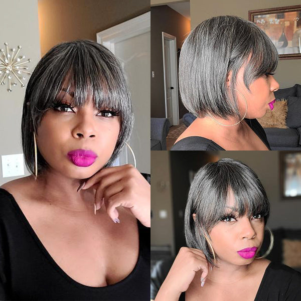 Worth | Hot Colorful Bob With Bang Wig-01
