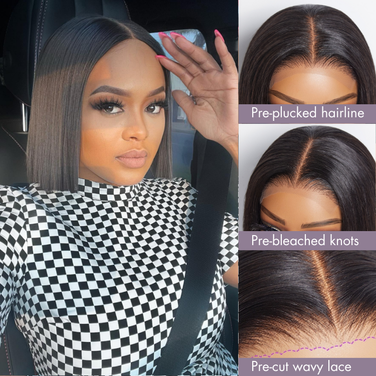 PreMax Wigs | ReadytoGo 4x4 Closure Lace Bob Wig-02