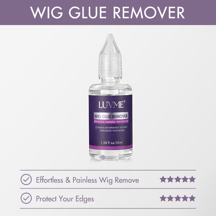 Wig Bonding Glue & Remover Set, Invisible Hold for Lace Front Wigs, Hairpieces, Closures, and Toupee Systems | SA ONLY-07