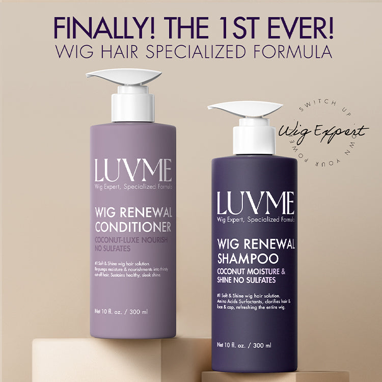 SA Only | Wig Renewal Shampoo & Conditioner Set, Coconut Moisture & Effectively Cleans