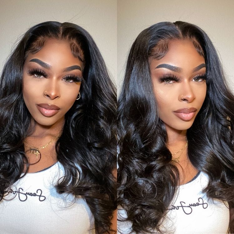 Outlet | PreMax Wigs | Super Natural Hairline Loose Body Wave Glueless 5x5 Closure HD Lace Wig-11