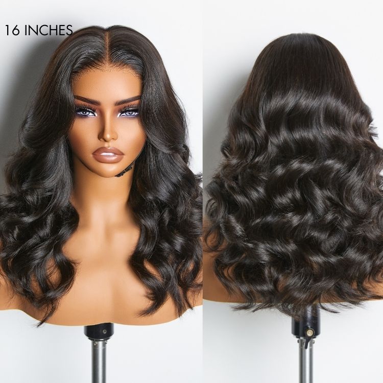 Outlet | PreMax Wigs | Super Natural Hairline Loose Body Wave Glueless 5x5 Closure HD Lace Wig-02