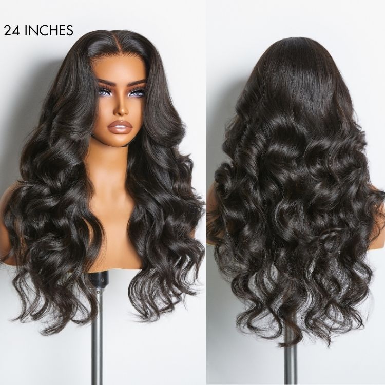 Outlet | PreMax Wigs | Super Natural Hairline Loose Body Wave Glueless 5x5 Closure HD Lace Wig-03