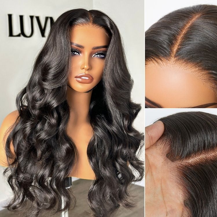 Outlet | PreMax Wigs | Super Natural Hairline Loose Body Wave Glueless 5x5 Closure HD Lace Wig-01
