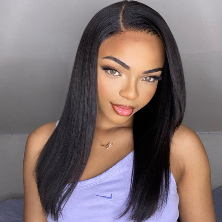 ReadytoGo Silky Soft Straight 13x4 Frontal Lace Wig Side Part
