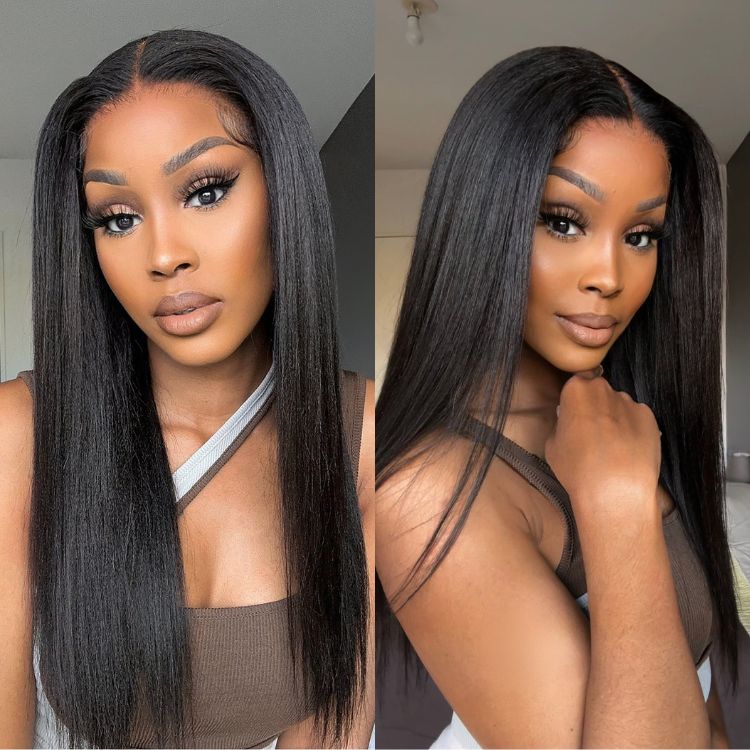 Worth I Luvme Hair Yaki Straight 13x5 Closure HD Lace Glueless Long Wig Pre-Cut Lace-02