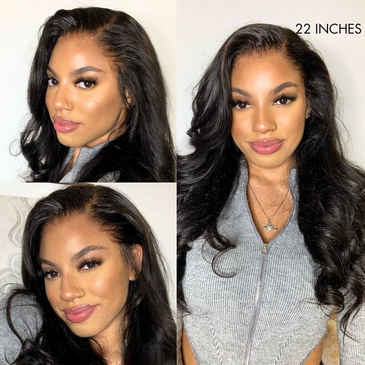 Outlet | 13x4 Frontal Wig | Nature Max Loose Body Wave Ear-to-ear Glueless Lace Wig-03