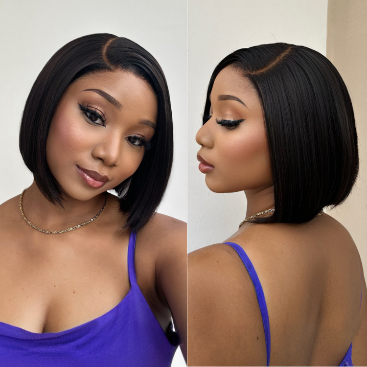 PreMax Wigs | ReadytoGo HD Lace Glueless Side Part Bob Wig-03