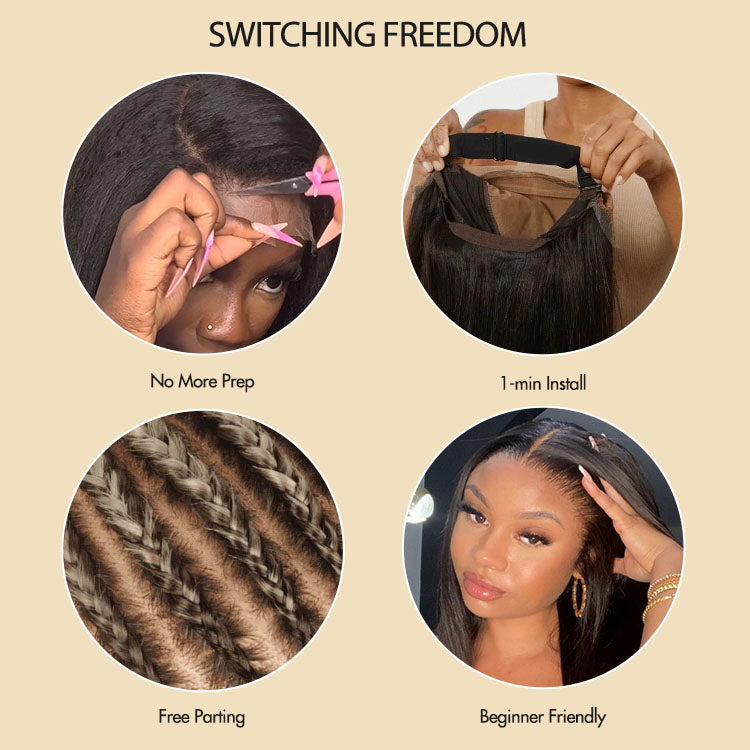 [busi.iiiiie]'s Special Link PreMax Wigs | Ready to Wear Silk Straight Glueless 13x4 Frontal Lace Wig 100% Human Hair-12