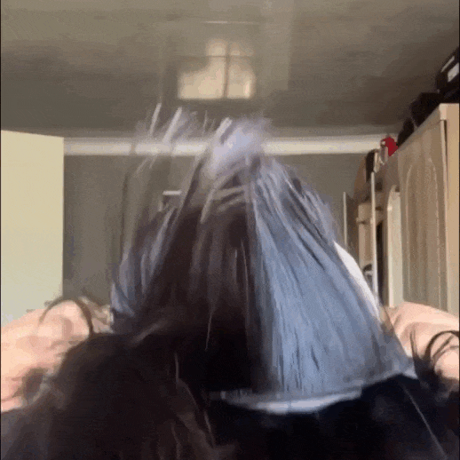 Outlet | Silk Straight Natural Black/ Purple Bob Glueless 4x4 Closure Lace Wig-05