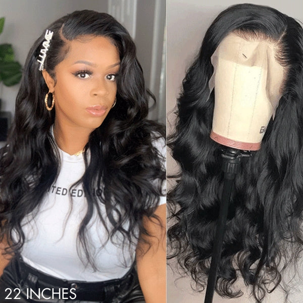 Worth |Glueless Body Wave 13x4 Full Frontal HD Lace Wigs 100% Human Hair