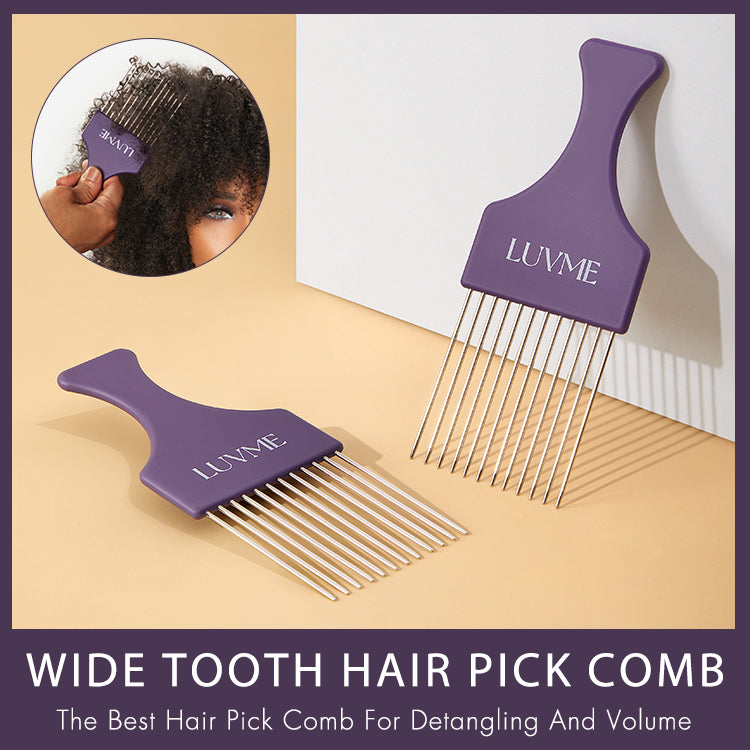 Free Gift I 1pc Hair Pick Comb, Afro Hair Styling Tool for Natural Curly Hair | SA ONLY-01