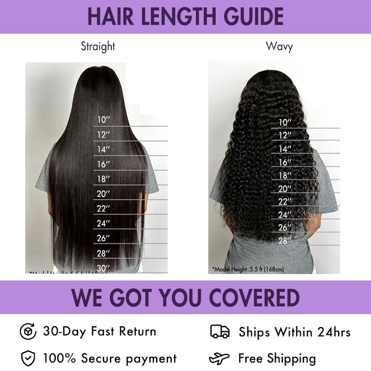 PreMax Wigs | ReadytoGo Silk Straight Glueless 13x4 Frontal Lace Wig 100% Human Hair-19