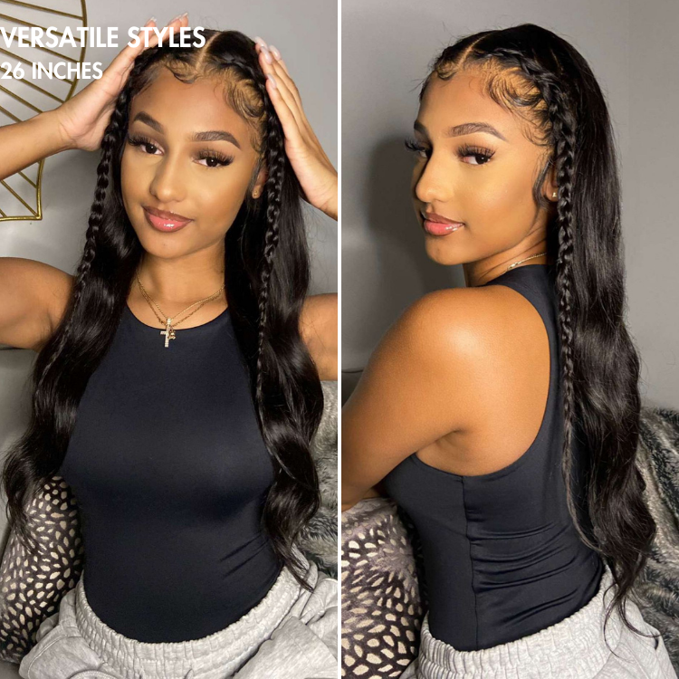 [keneilwe.__]'s Special Link PreMax Wigs | Ready to Wear Silk Straight Glueless 13x4 Frontal Lace Wig 100% Human Hair-10