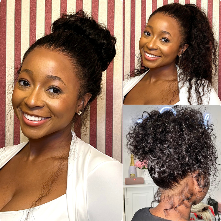 Glueless Water Wave 360 Lace Wig | PrePlucked+KnotsBleached