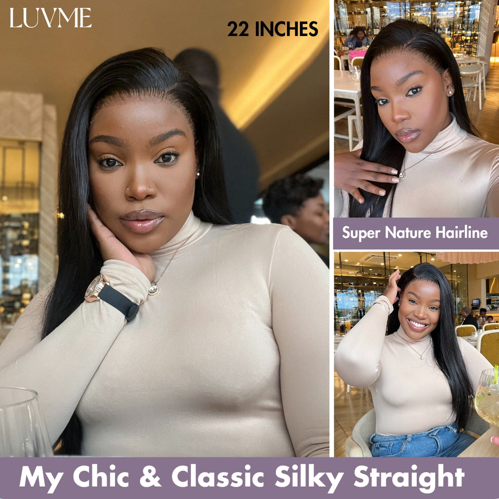 [_pasiana__]'s Special Link PreMax Wigs | Ready to Wear Silk Straight Glueless 13x4 Frontal Lace Wig 100% Human Hair-15