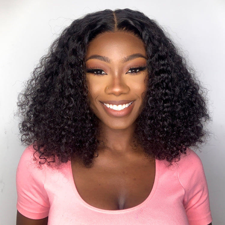 Worth | Kinky Curly Natural Black Glueless 5x5 Closure HD Lace Wig Ready To Go-01