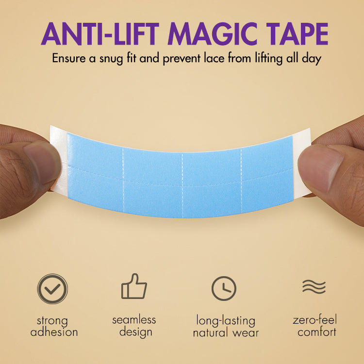 18pcs Double-Sided Lace Tape for Wigs, Clear Toupee Tape, Ultra Hold for Lace Wigs-02