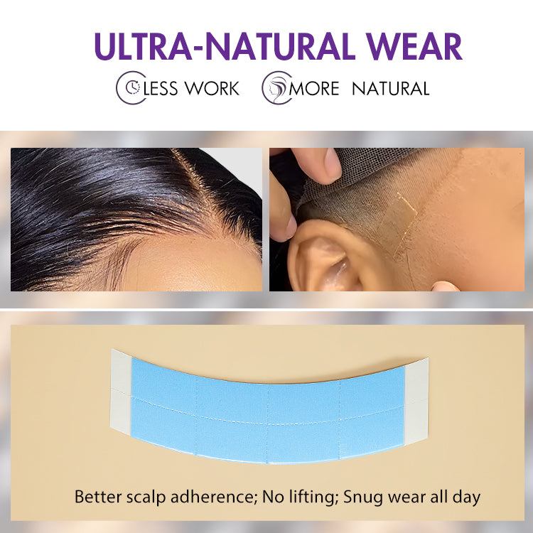 18pcs Double-Sided Lace Tape for Wigs, Clear Toupee Tape, Ultra Hold for Lace Wigs-03