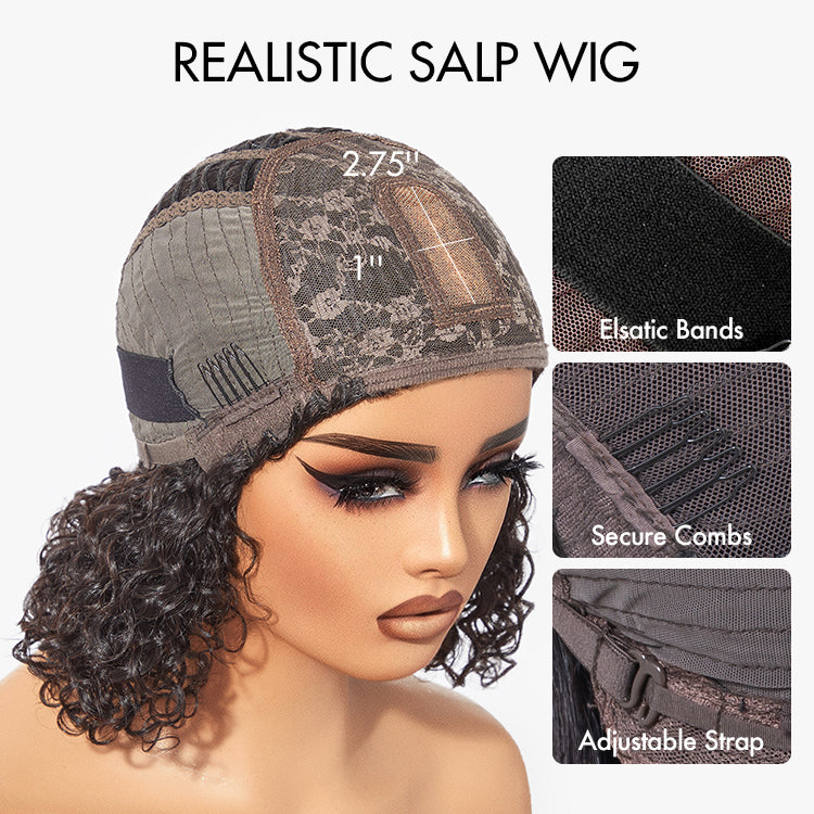 Worth | Breathable Cap Yaki Straight Ultra Natural Minimalist Lace Long Wig with Bangs-06