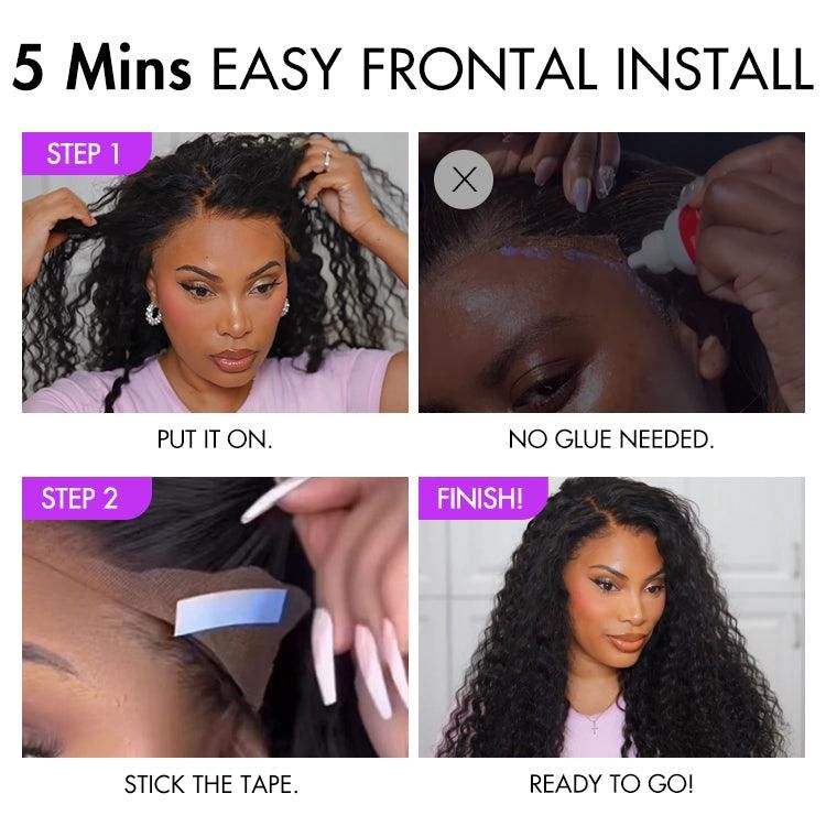 Worth | Nature Max Deep Wave Ear-to-ear Glueless 13x5 Frontal HD Lace Long Curly Wig-05