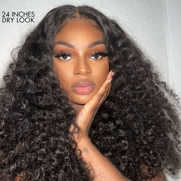 PreMax Wigs | Flexi-Fit Invisi Drawstring Cap 360 HD Lace Water Wave / Straight Long Wig Pre-Cut Lace-06