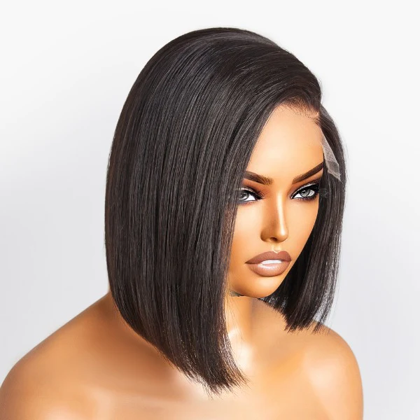 Worth Gorgeous Full Frontal Lace Side Part Bob 10 Inches