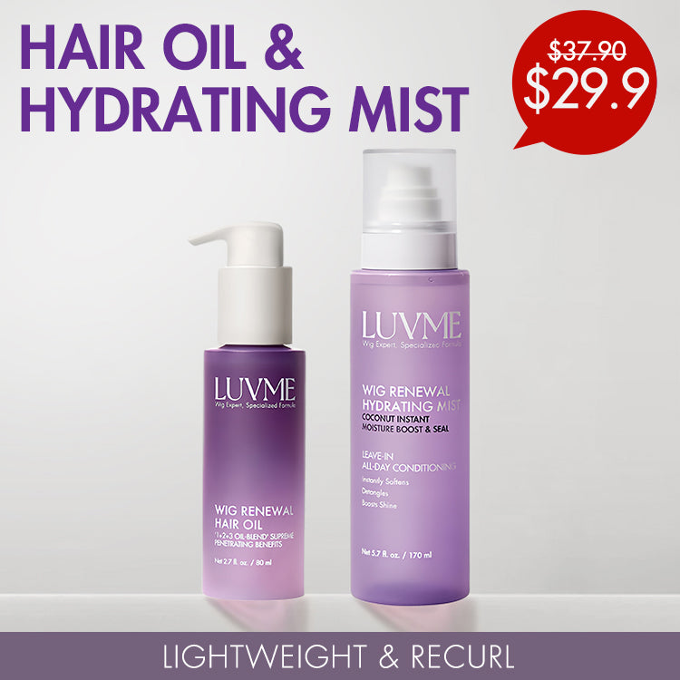 SA Only | Wig Renewal Hair Oil+Hydrating Mist for Wig Care Accessories