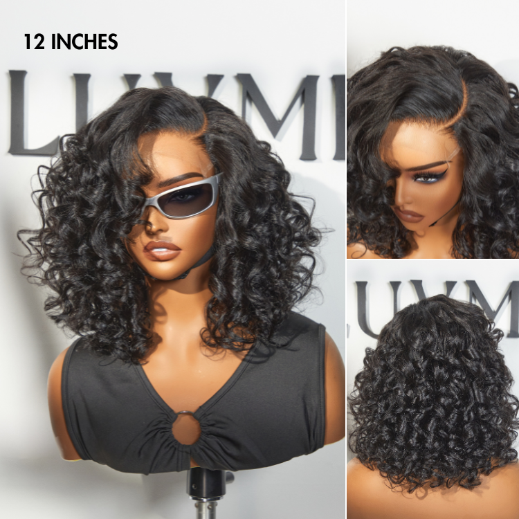 ReadytoGo Mature Bouncy Side Part Loose Wave Glueless Minimalist HD Lace Wig