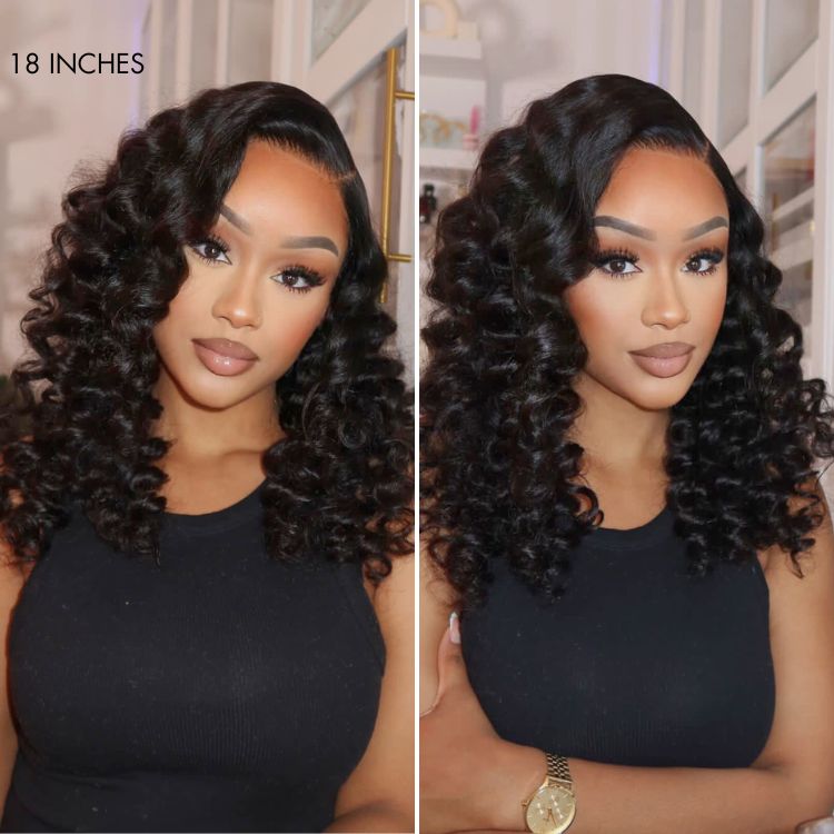 Luvme Hair PartingMax Glueless Wig Bouncy & Voluminous Wand Curls Pre-Cut 7x6 Closure HD Lace Wig